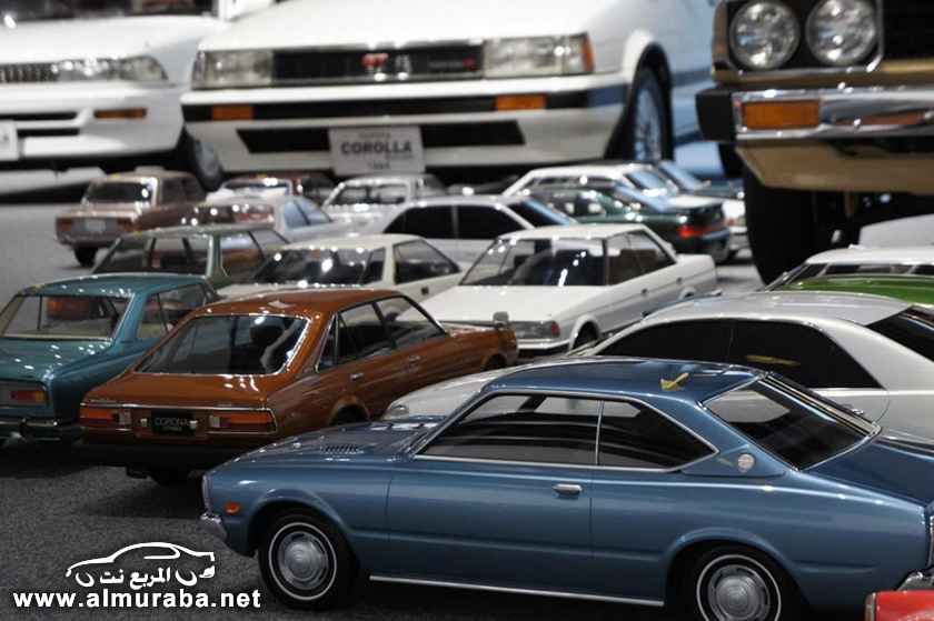 "تويوتا" تصنع نماذج صغيرة لسياراتها الحقيقة في ذكرى إنشاء الشركة منذ عام 75 بمتحفها 14